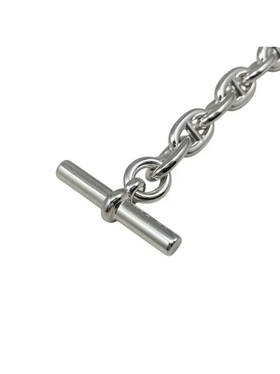 Hermes Bracelet Chaine D'ancre MM 014 14 Links Silver - Picture 5 of 8